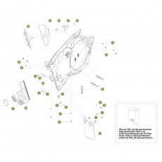 Beta RR450 Racing 14 Luftfilterkasten