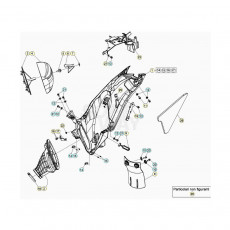 Beta Xtrainer250 21 Luftfilterkasten