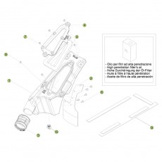 Beta  EVO125 Factory 12 Luftfilterkasten