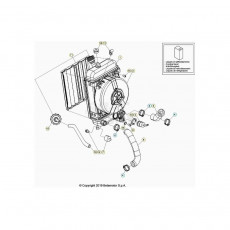 Beta  EVO125 Factory 23 Kühlsystem