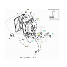 Beta EVO200 22 Kühlsystem