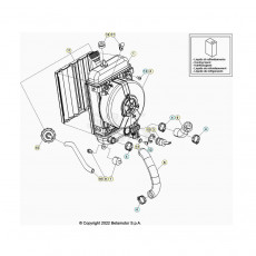 Beta EVO250 24 Kühlsystem