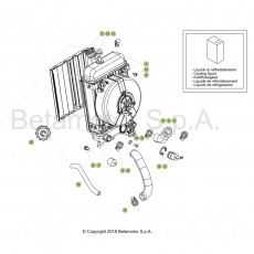 Beta EVO250 4T 18 Kühlsystem