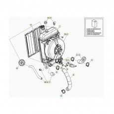 Beta EVO300 2T 20 Kühlsystem