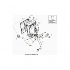 Beta EVO300 2T 22 Kühlsystem