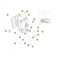 Beta EVO300 Factory 16 Kühlsystem