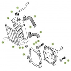 Beta EVO80 16 Kühlsystem