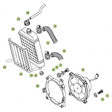 Beta EVO80 Junior 18 Kühlsystem