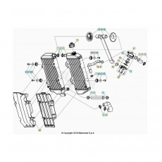 Beta RR125 21 Kühlsystem