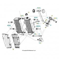 Beta RR125 24 Kühlsystem