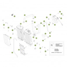 Beta RR125 LC 13 Kühlsystem