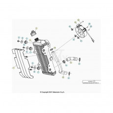 Beta RR125 LC R 25 Kühlsystem