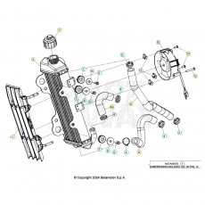 Beta RR125 LC T 25 Kühlsystem