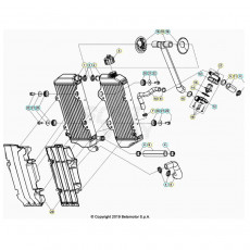 Beta RR125RC 20 Kühlsystem