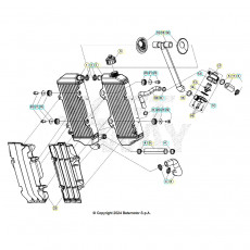 Beta RR125RC 24 Kühlsystem