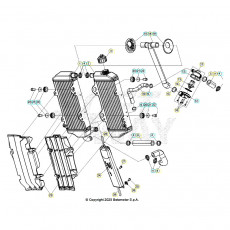 Beta RR250 26 Kühlsystem