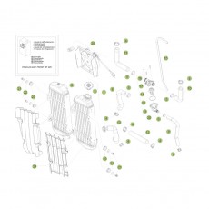 Beta RR250 2T 15 Kühlsystem