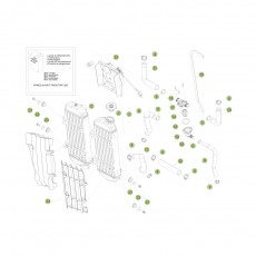 Beta RR250 2T Racing 15 Kühlsystem