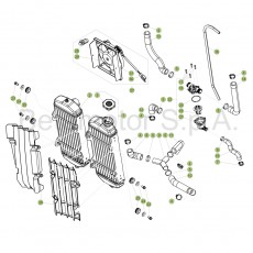 Beta RR350 17 Kühlsystem