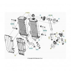 Beta RR350RC 20 4T Kühlsystem