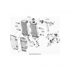 Beta RR350RC 21 4T Kühlsystem