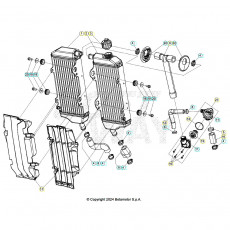 Beta RR350RC 24 4T Kühlsystem