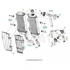 Beta RR350RC 25 4T Kühlsystem