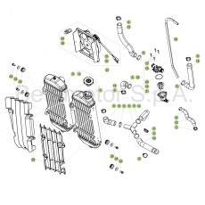 Beta RR390 17 Kühlsystem