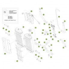 Beta RR450 Factory 12 Kühlsystem