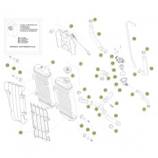 Beta RR450 Racing 14 Kühlsystem