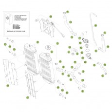 Beta RR498 Factory 12 Kühlsystem
