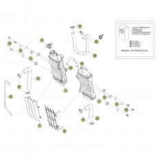 Beta RR50 Factory 13 Kühlsystem