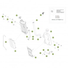 Beta RR50 Sport 15 Kühlsystem