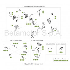 Beta EVO250 19 Kabelstrang