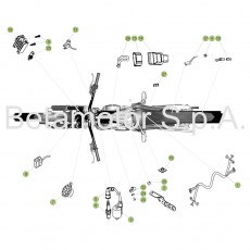 Beta EVO250 4T 17 Kabelstrang