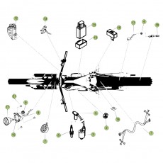 Beta EVO300 4T 12 Kabelstrang