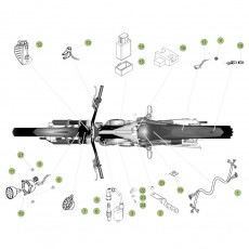 Beta EVO300 Factory 4T 16 Kabelstrang