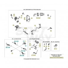 Beta EVO300 Factory 4T 24 Kabelstrang