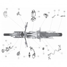 Beta EVO300 12 Kabelstrang