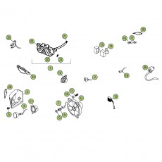 Beta REV250 4T 08 Kabelstrang