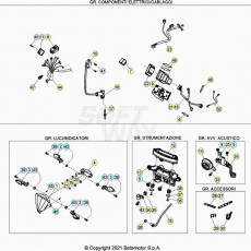 Beta RR125 23 Kabelstrang