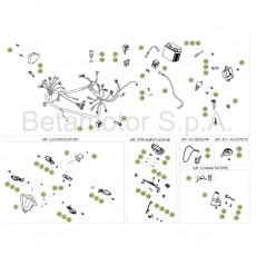 Beta RR125 LC 16 Kabelstrang