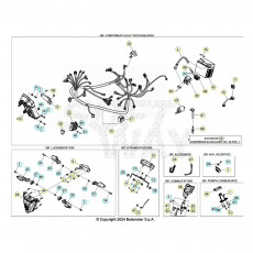 Beta RR125 LC R 25 Kabelstrang