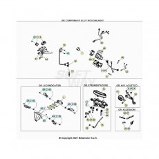 Beta RR125RC 23 Kabelstrang
