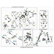 Beta RR350RC 22 4T Kabelstrang