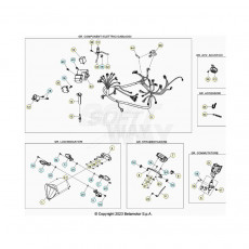 Beta RR50 Motard 24 Kabelstrang