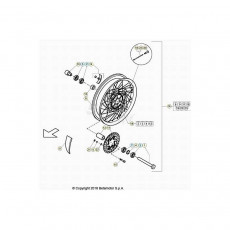 Beta Alp 200 20 Vorderrad