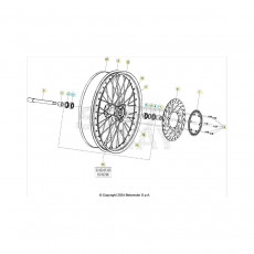 Beta Alp 4.0 350 24 Vorderrad