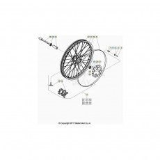 Beta EVO250 21 Vorderrad