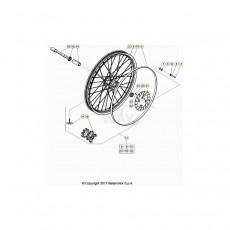 Beta EVO300 2T 24 Vorderrad